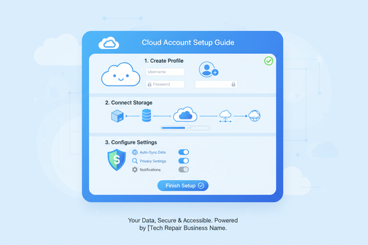 Aide à la configuration d’un compte cloud