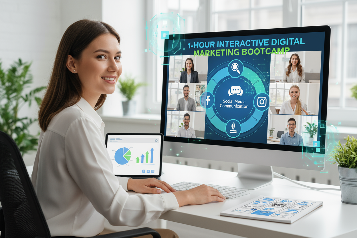 Durée : 1h

Formation interactive via visioconférence

Accompagnement sur les publicités, la communication digitale, ou la création de contenu