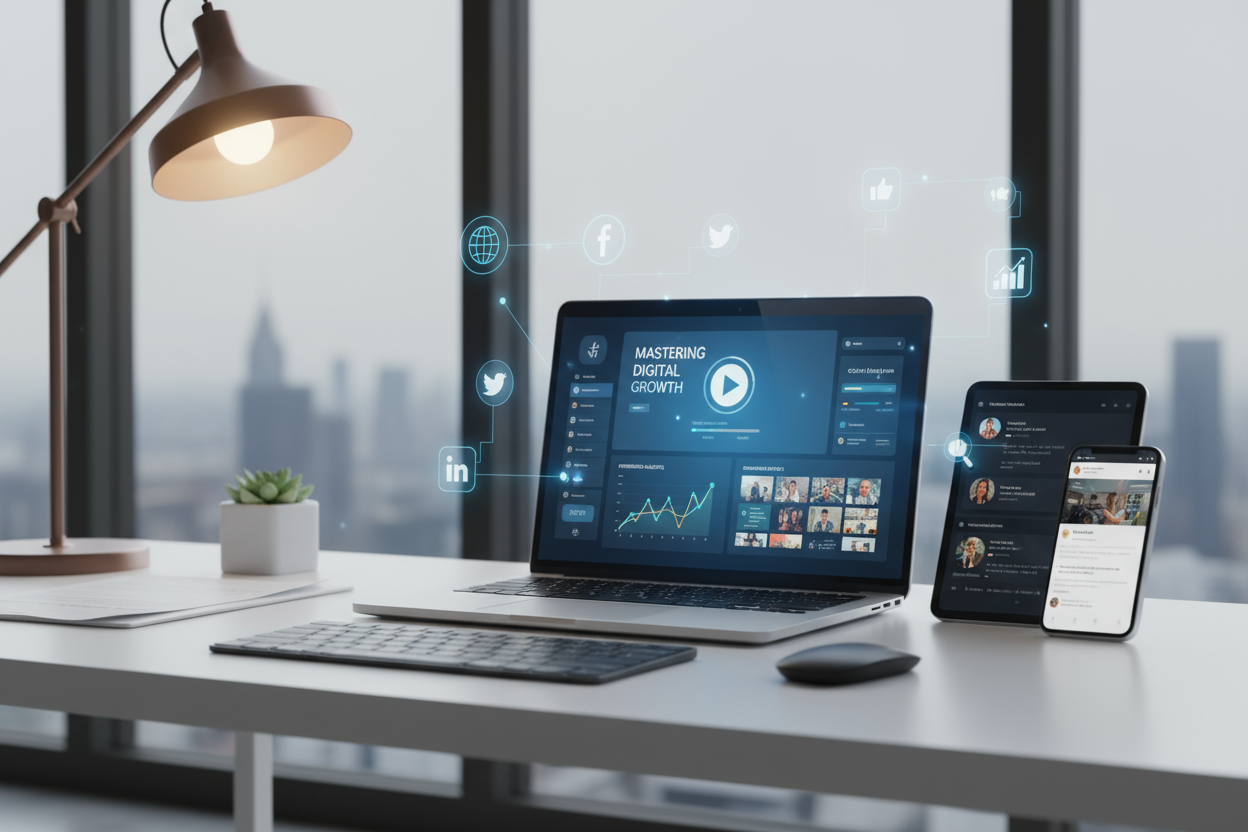 Formation digitale sur mesure – Apprenez à gérer votre présence en ligne
